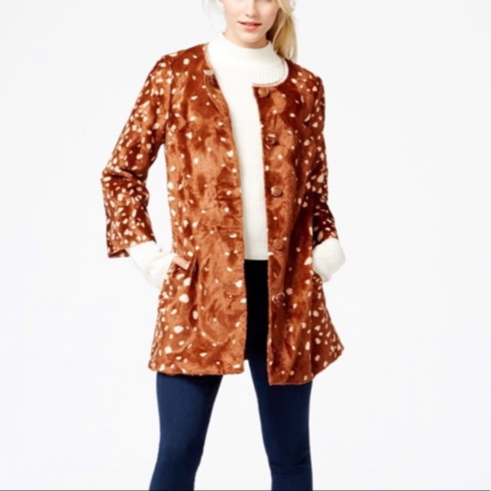 Faux Fur Coat